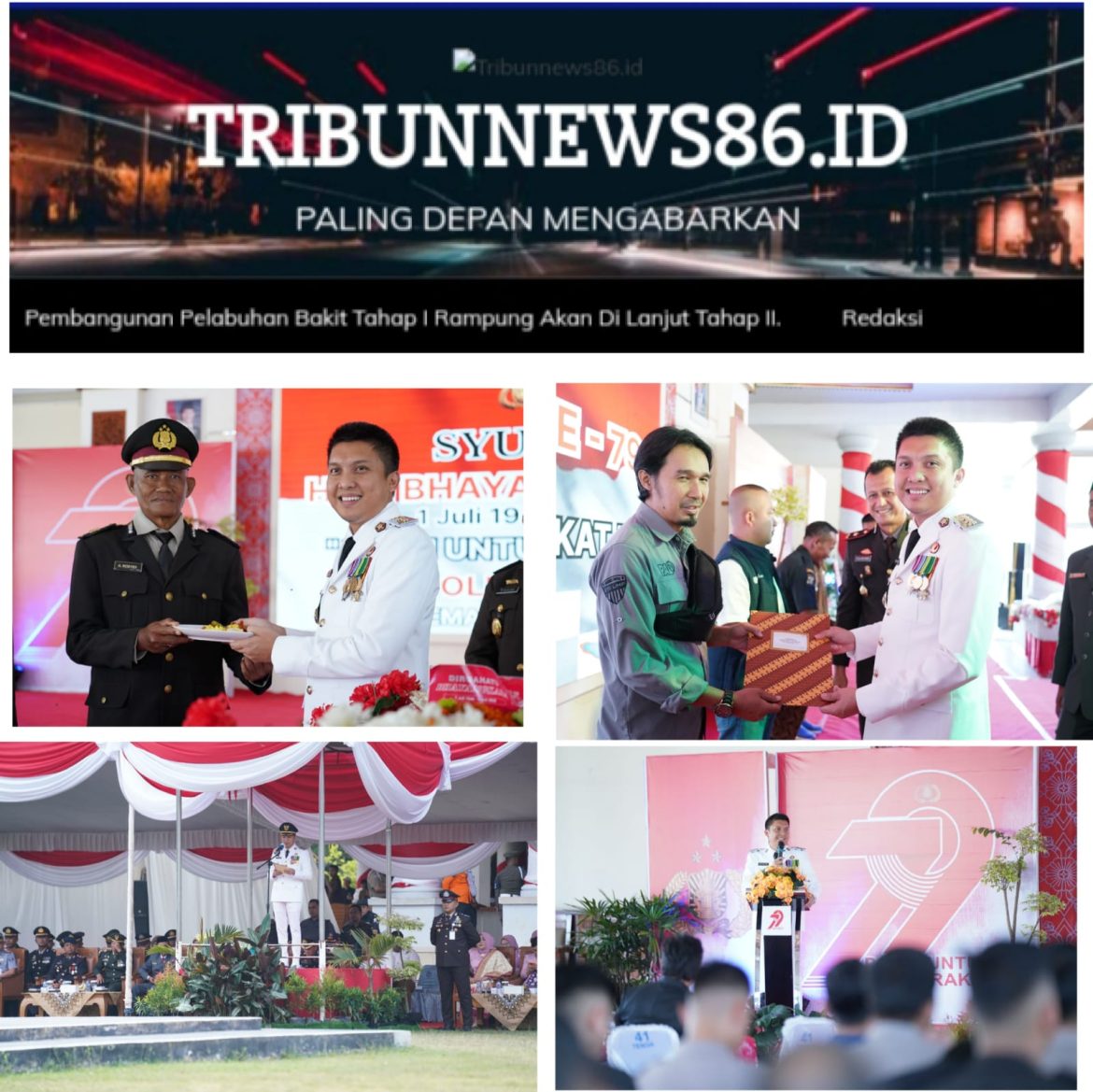 Upacara HUT Bhayangkara ke-79 di Ogan Ilir Berlangsung Khidmat, Tasyakuran dan Penghargaan Warnai Peringatan