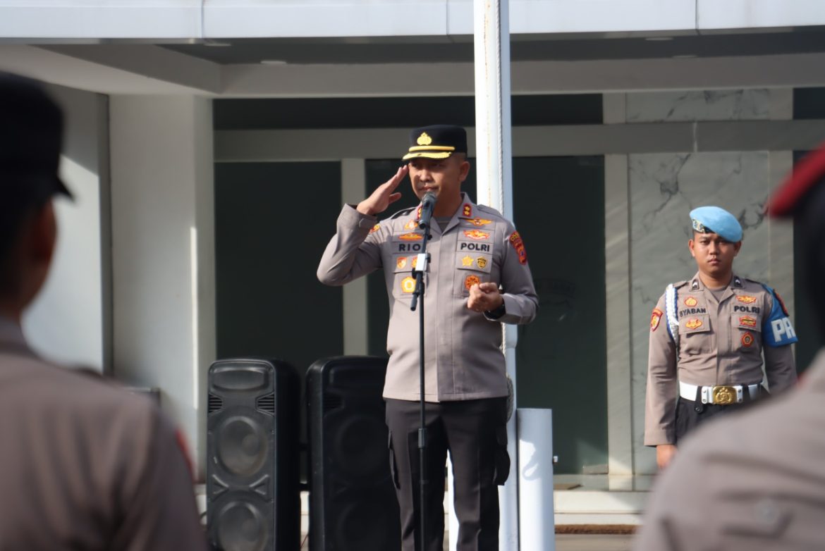 Kapolres Bogor Pimpin Apel Pagi Tegaskan Komitmen dan Ingatkan Kembali Tugas Pokok dan Fungsi Personel   