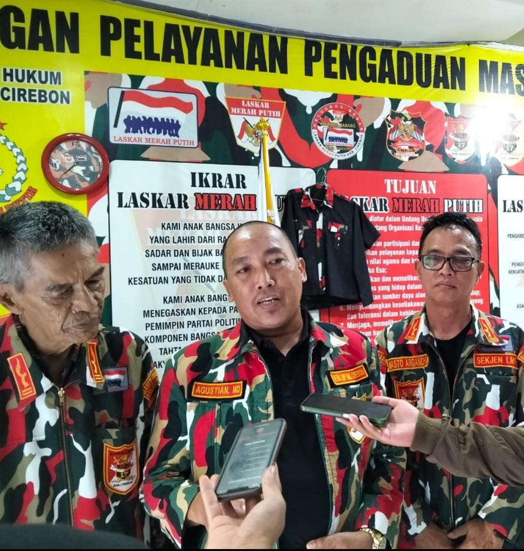 Laskar Merah Putih Geram kebijakan Bupati Agustian MD. Ketua LMP Kab.Cirebon