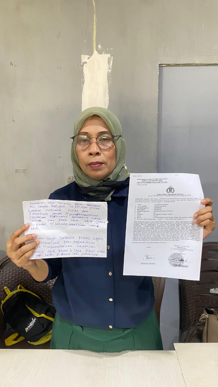 Laporan Polisi Kasus Penggelapan Dana Perusahaan di Tahun 2023, Suraedah : Harap Ada Titik Terang   