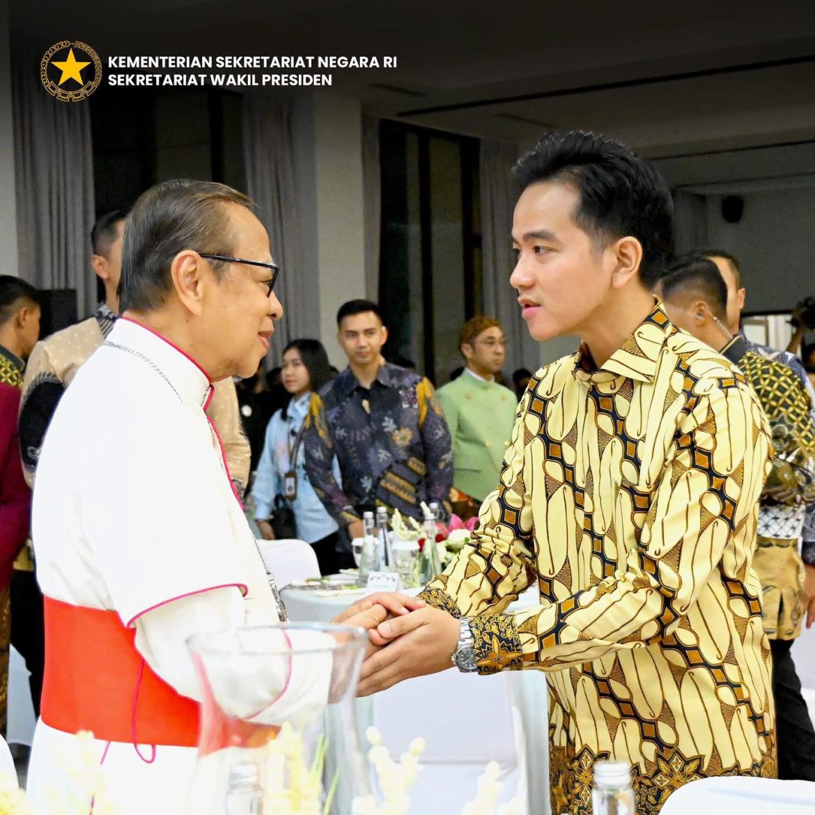 Wapres Gibran Rakabuming Menghadiri Perayaan HUT ke-75 Uskup Agung Jakarta