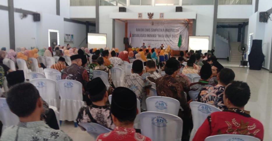 Sosialisasi Inovasi ” Nasi Uduk Santen ” Bukti Sinergitas Kemenag Dengan Dikdukcatpil Pemalang