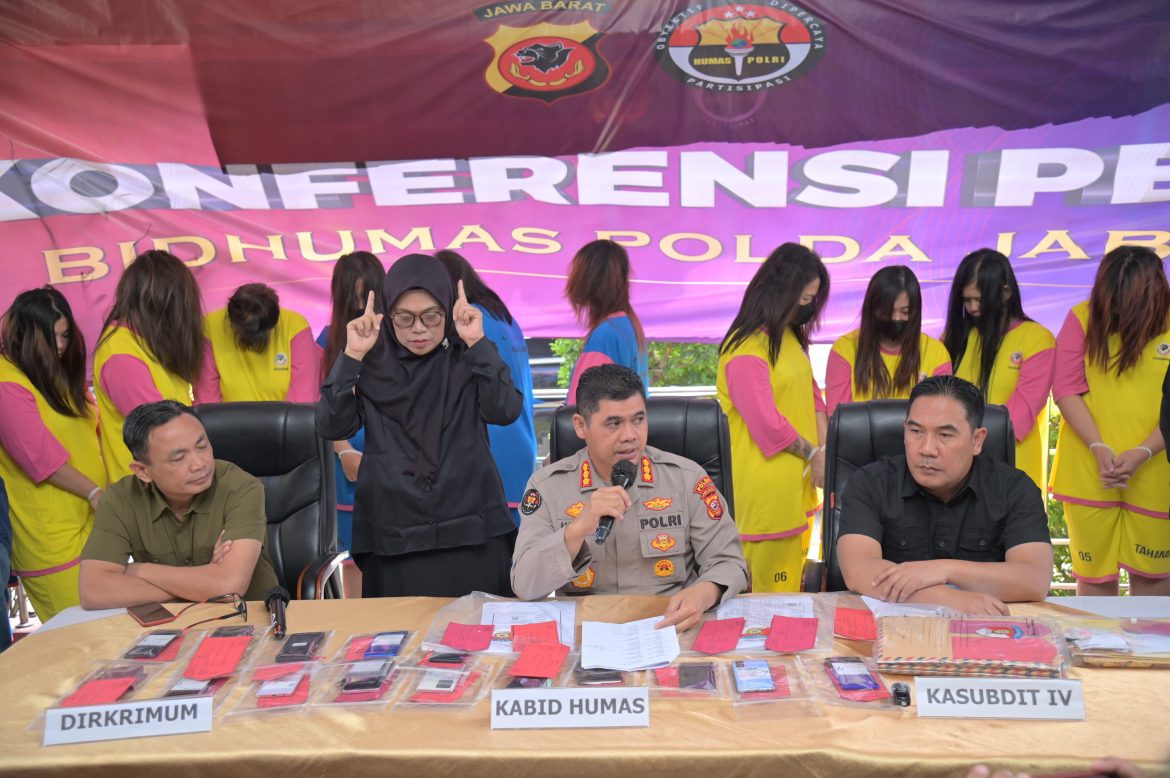 Release Ungkap Kasus Jaringan Penjual Anak Polda Jabar Tetapkan 13 Tersangka   
