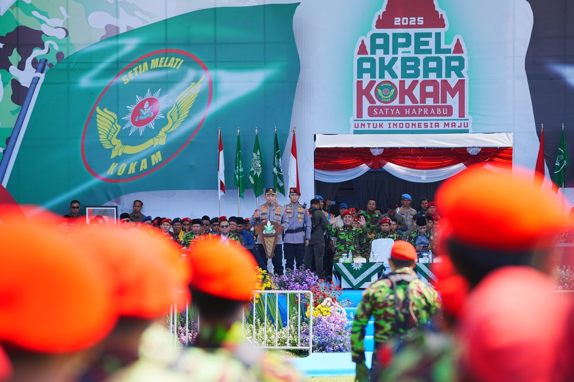 Kapolri Pimpin Apel Akbar Kokam Pemuda Muhammadiyah 2025 di Yogyakarta, Sinergi Wujudkan Ketahanan Pangan   