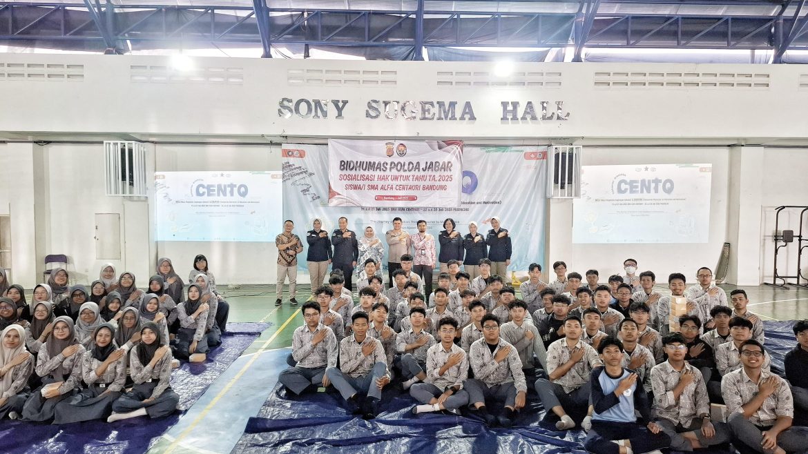 Siswa SMA Alfa Centauri Dapat Sosialisasi Hak untuk Tahu Dari Kabid Humas Polda Jabar Edukasi Narkoba, Radikalisme, dan Bijak Bermedsos   