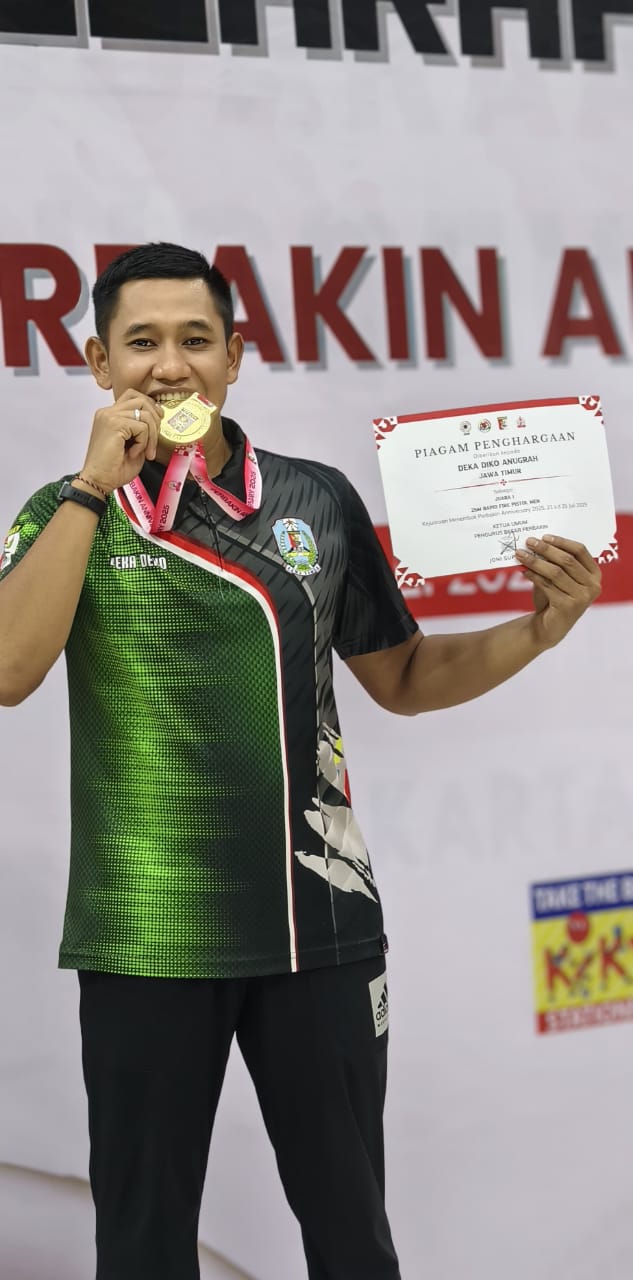 Tembakan Jitu Serka Deka Diko Anugrah Meraih Medali Emas di Kejurnas 2025   