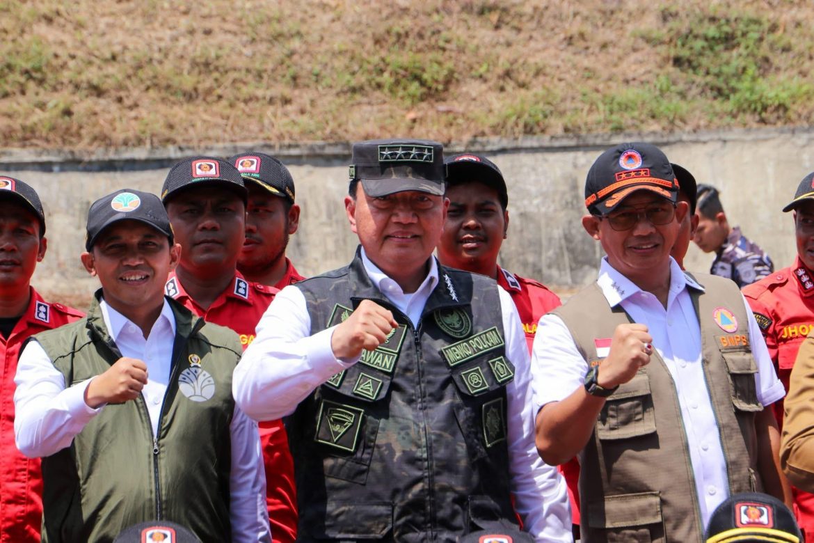 Menko Polkam Apresiasi Kesiapan Penanganan Karhutla di Sumatera Selatan   