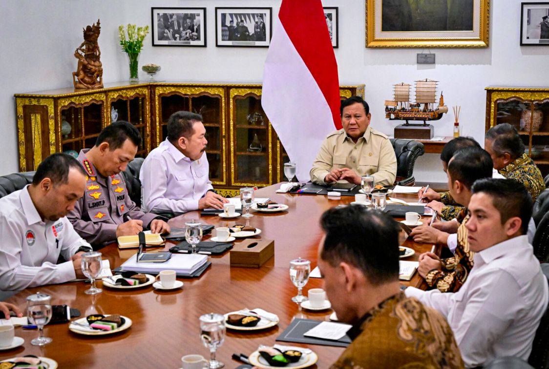 Presiden Prabowo Jelas, Yaitu Proses Hukum Harus Berjalan   