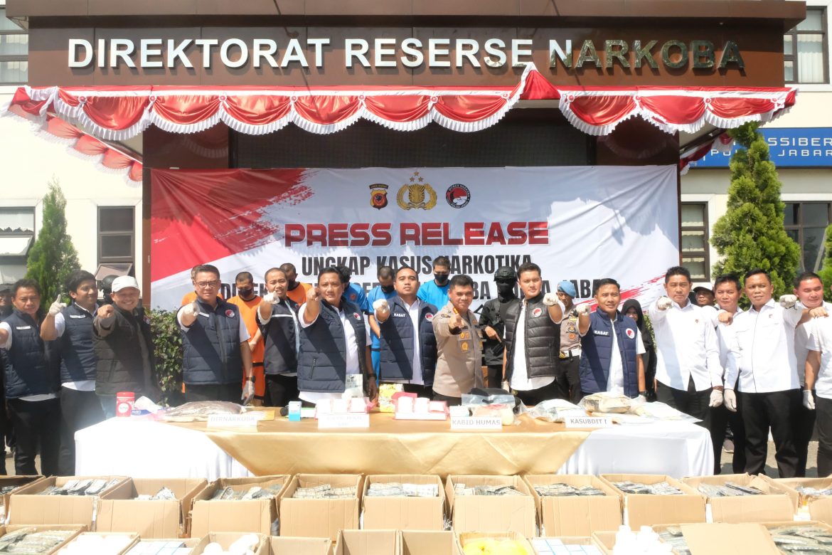 Selamatkan Ribuan Nyawa, Polda Jabar Ungkap Jaringan Narkoba Asal Aceh   