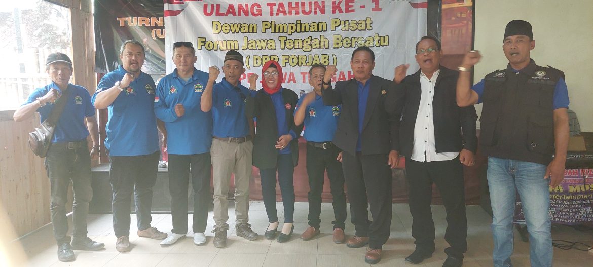 FORJAB Rayakan Hari Ulang Tahun ke-1 dengan Semangat Persatuan di Tegal