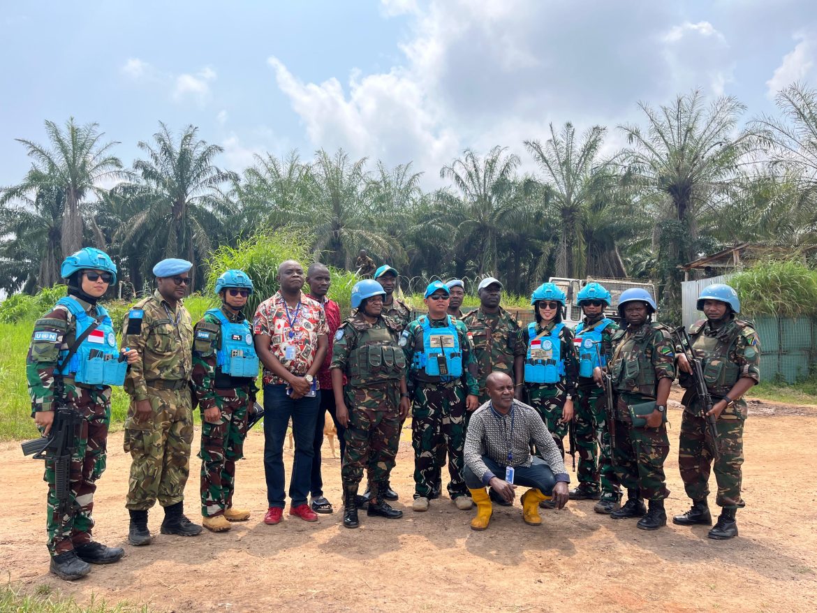 Recce Satgas Kizi TNI Konga XX-V Dalam Rangka Evaluasi Dan Persiapan Akhir Penutupan Tanzania Batalyon Camp.   