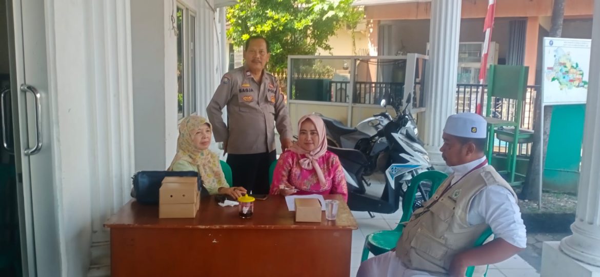 Bhabinkamtibmas Polsek Ciampea Monitoring Lomba MTQ Tingkat Desa Bojongrangkas   