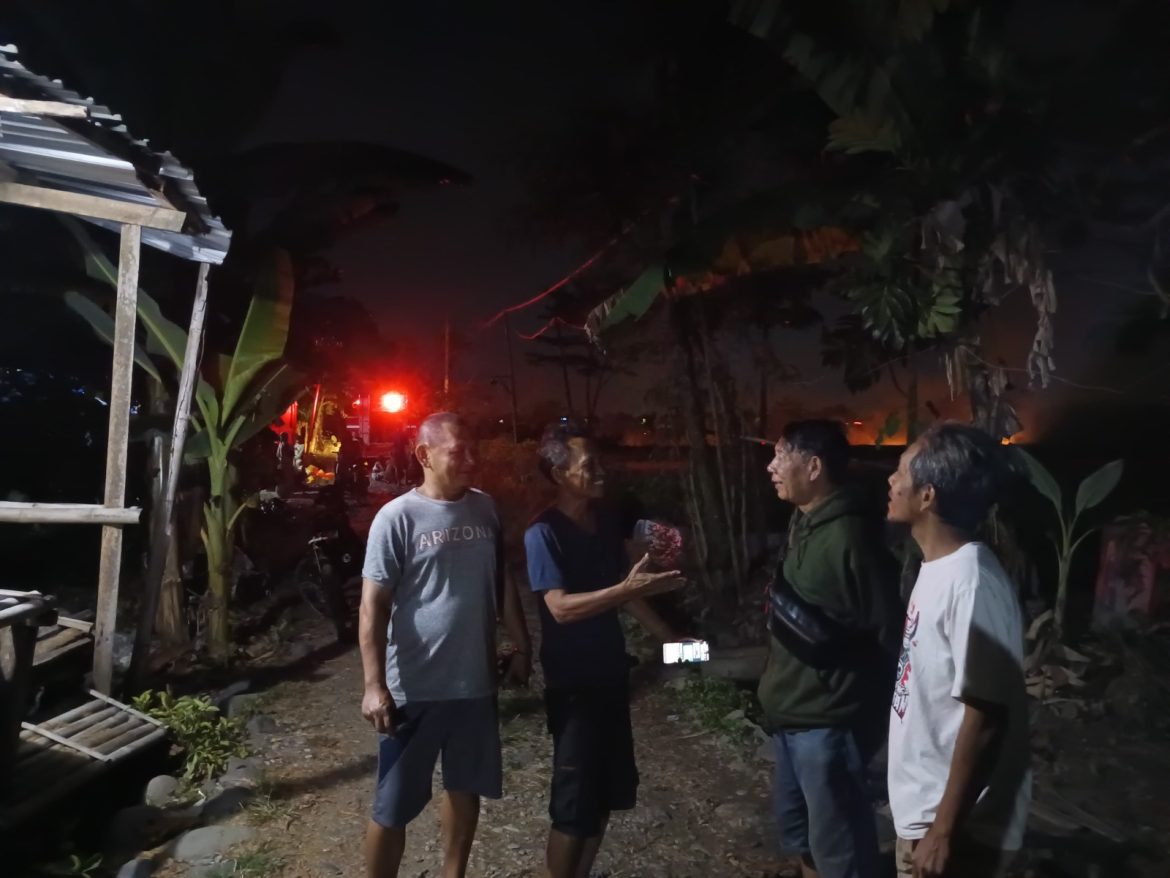 Kebakaran Kandang Ayam di Sragi, Diduga Korsleting Listrik