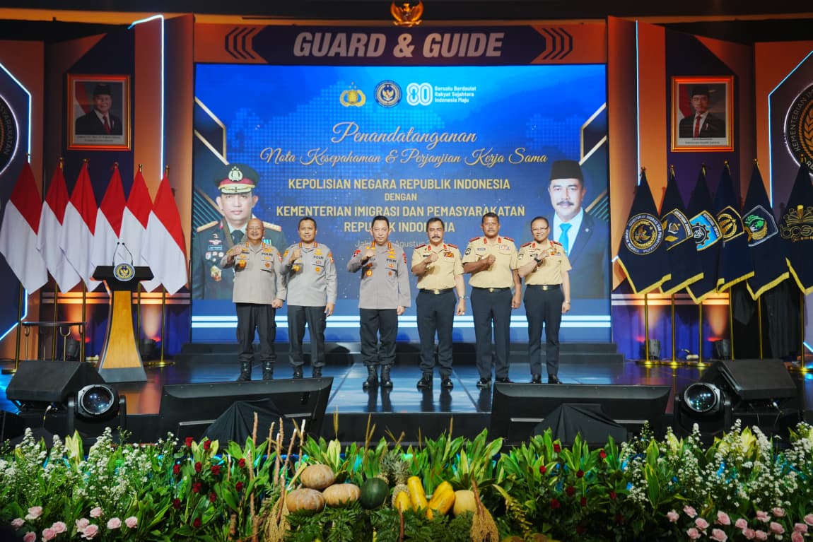 Teken Nota Kesepahaman dengan Kementerian Imipas, Kapolri Harap Sinergisitas Makin Optimal   