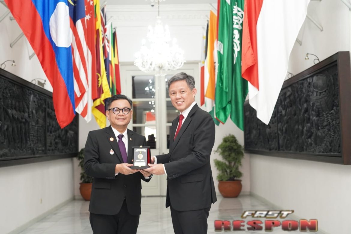 Menteri Pertahanan Singapura Tegaskan Komitmen Kolaborasi Strategis Kawasan   