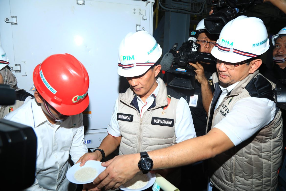Rekonstruksi Produksi Beras PT Padi Indonesia Maju, Satgas Pangan Polri Temukan Pelanggaran Standar Mutu   