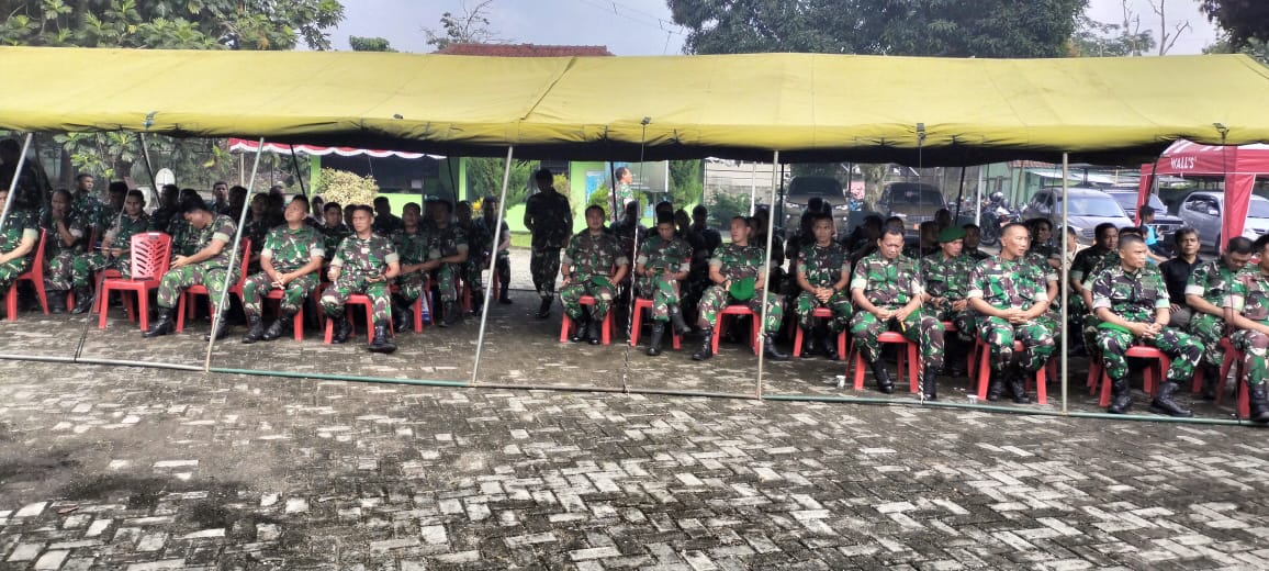 Dandim 0601/Pandeglang Berikan Pengarahan Kepada Prajurit, PNS dan Anggota Persit KCK   