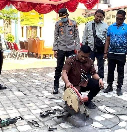 Awali Hari dengan Semangat, Personel Polres Bener Meriah Gelar Senam Pagi Bersama   