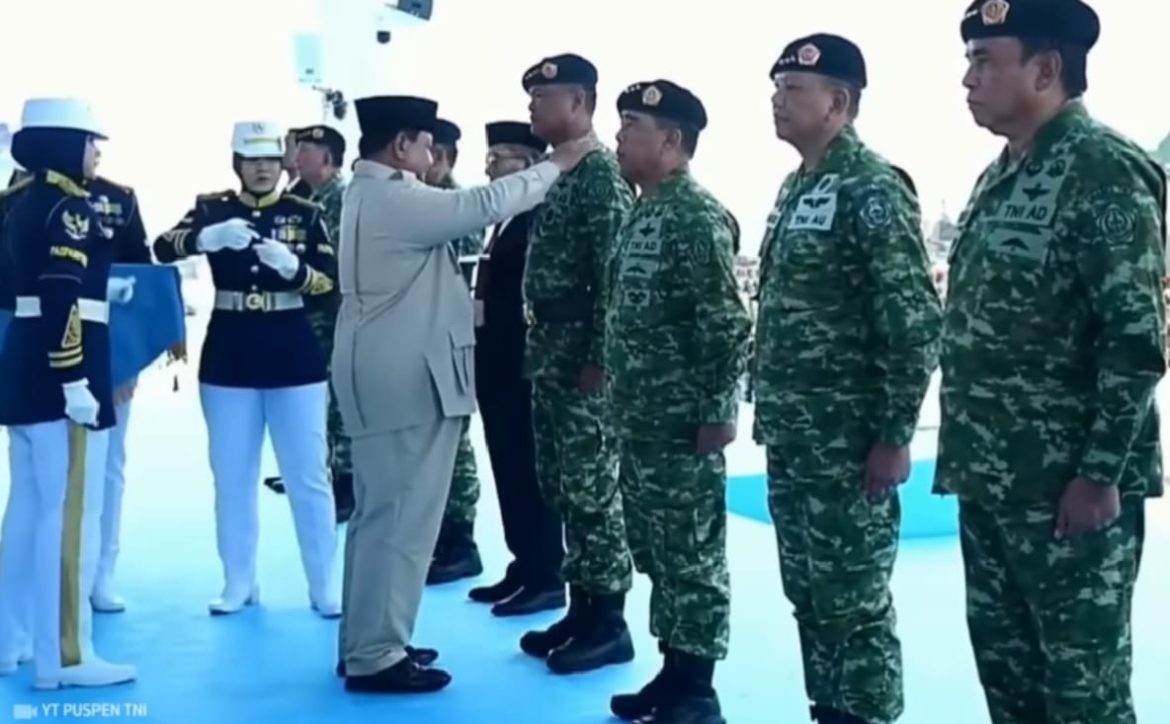 Tonggak Sejarah: Jenderal TNI Tandyo Budi R. Resmi Jabat Wakil Panglima TNI   