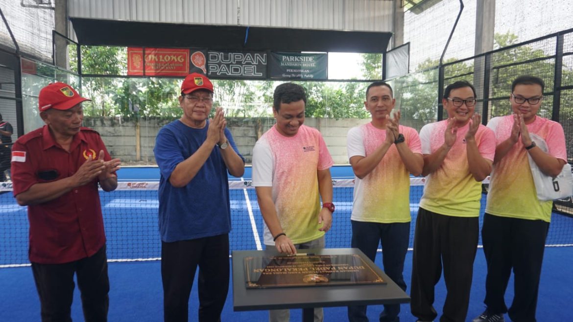 Wali Kota Aaf Resmikan Lapangan Padel Pertama di Kota Pekalongan