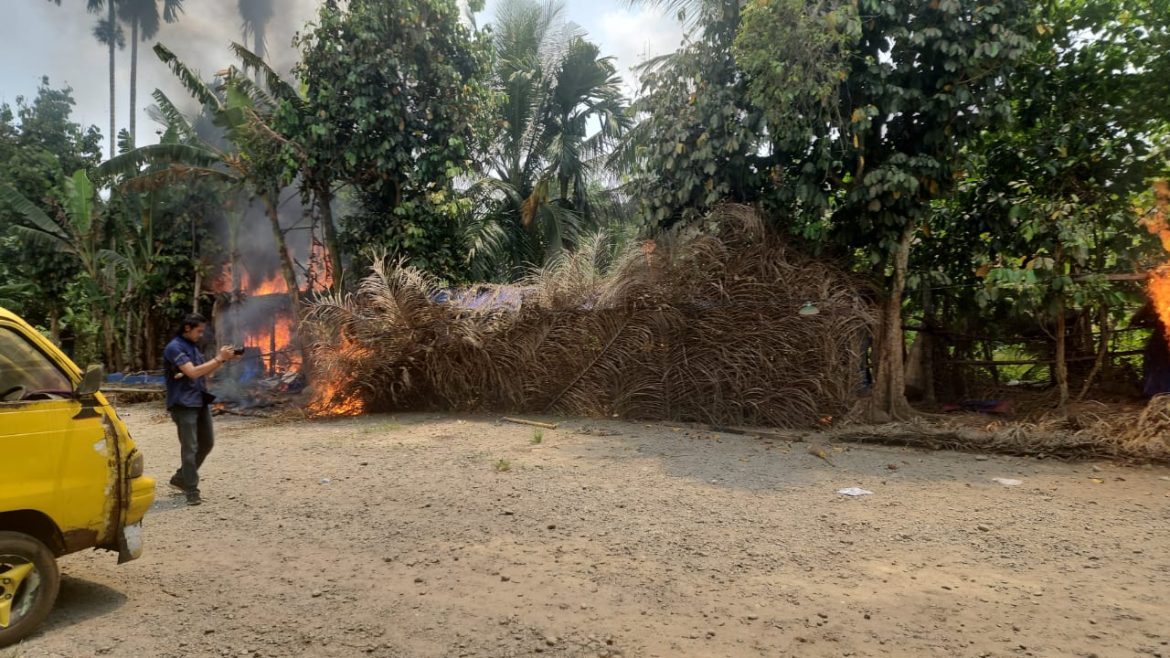 Polda Sumut Bakar Barak Narkoba, Loket Transaksi Dibongkar      