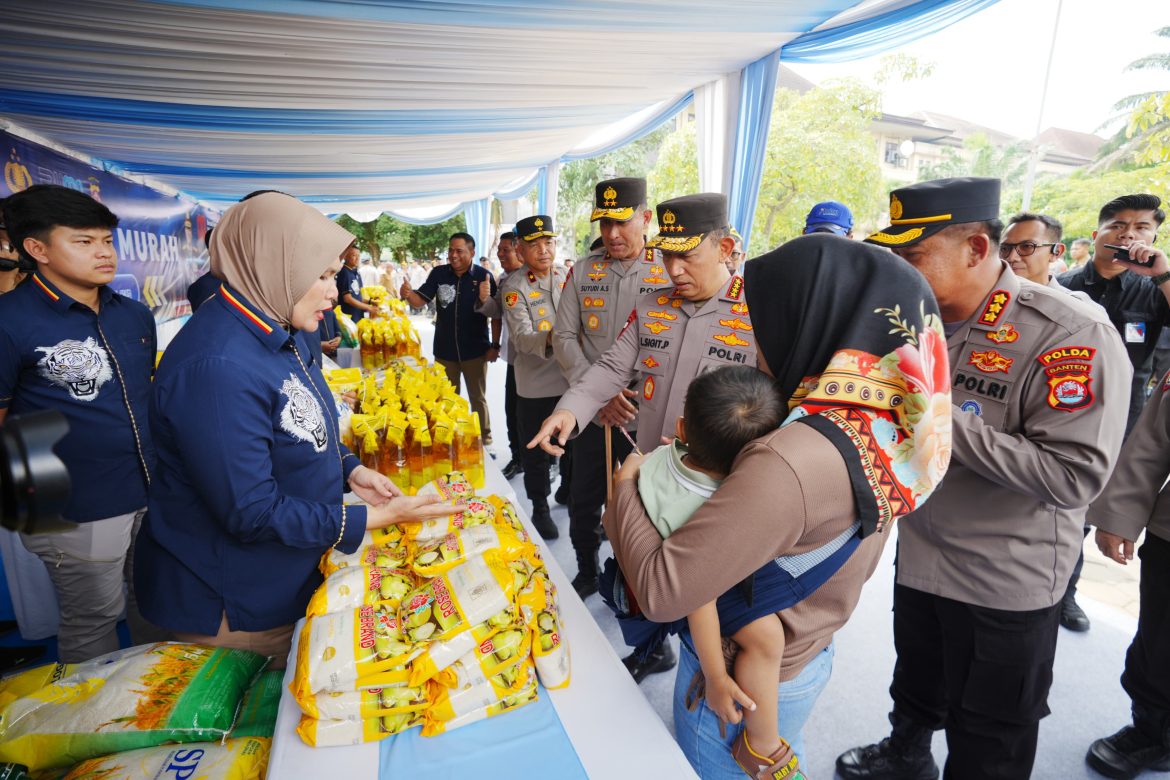 Kapolri Tinjau GPM Polda Banten, Telah Distribusikan 27 Ton Beras SPHP ke Masyarakat   