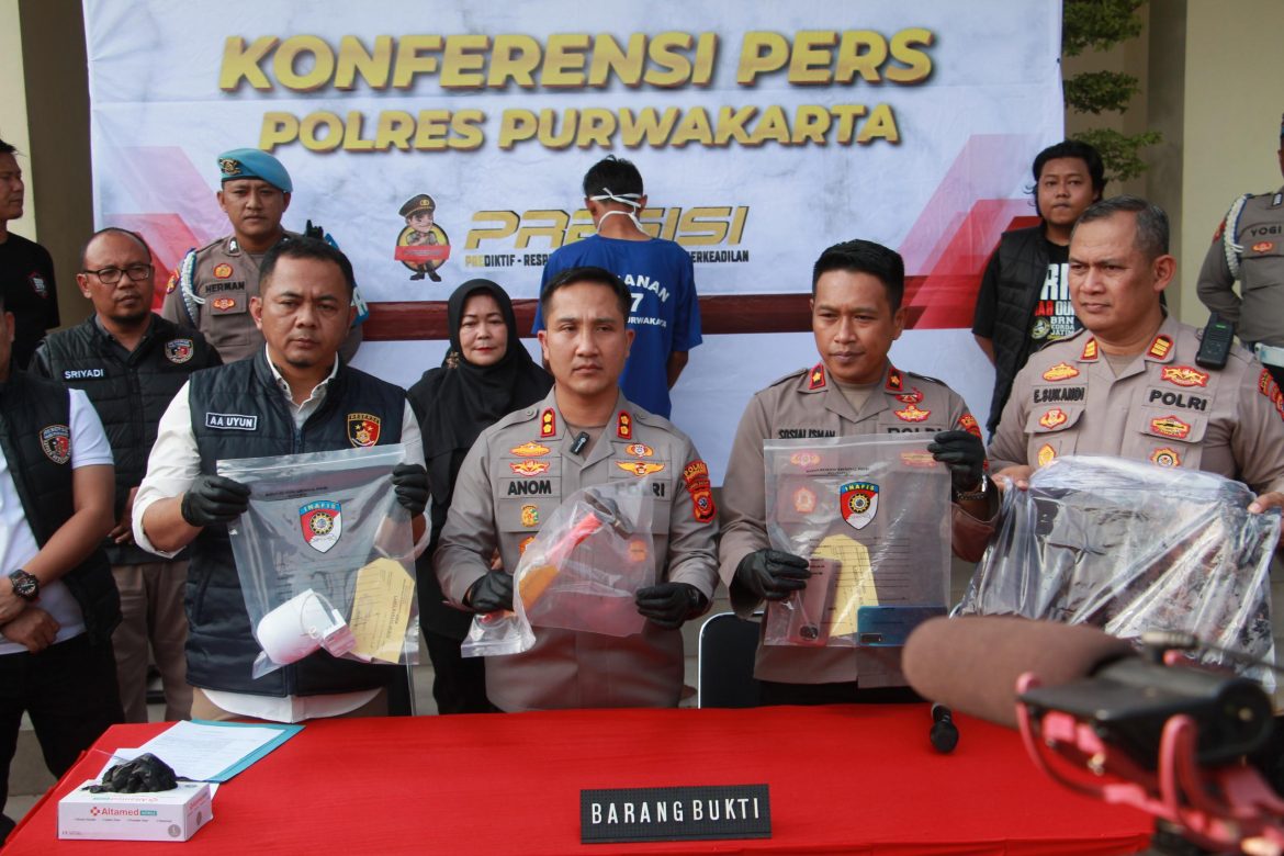 Keren, Kurang Dari 24 Jam Polisi Ungkap Kasus Pembunuhan Di Jatiluhur   