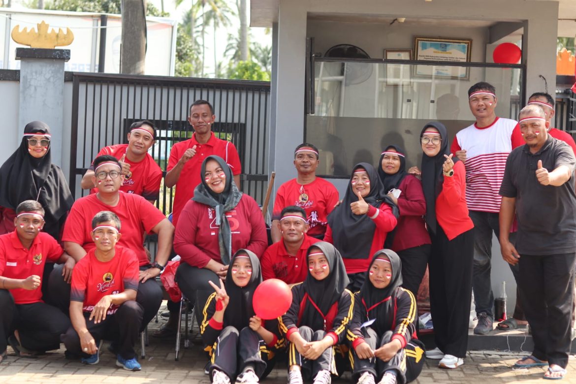 Bangkitkan Semangat Nasionalisme, BNNK Lampung Selatan Gelar Pra HUT Ke- 80 RI   