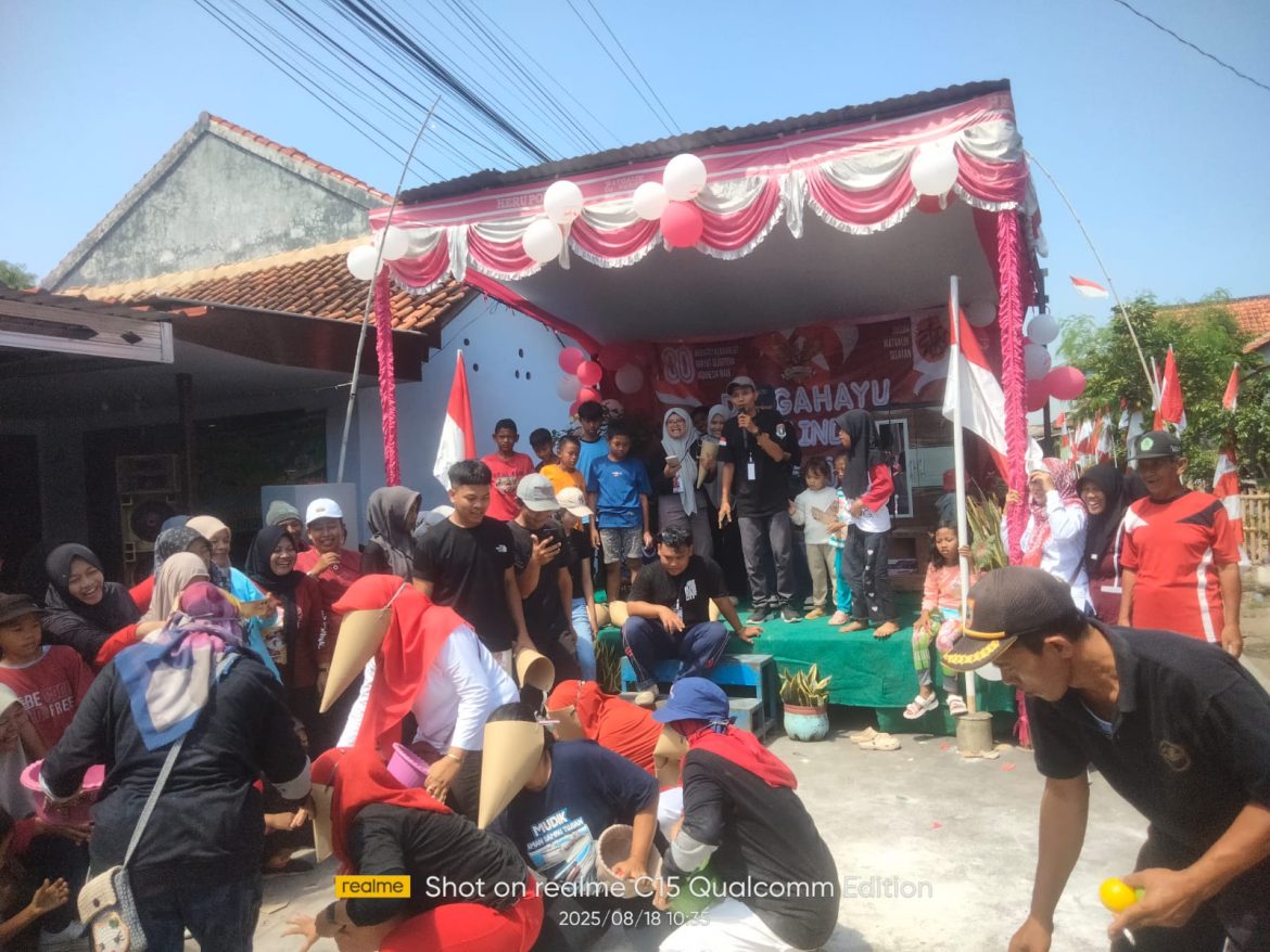 Kompak dan Meriah! Lomba HUT ke-80 RI 2025 di Dusun Watgaleh Desa Jebed Utara Pemalang