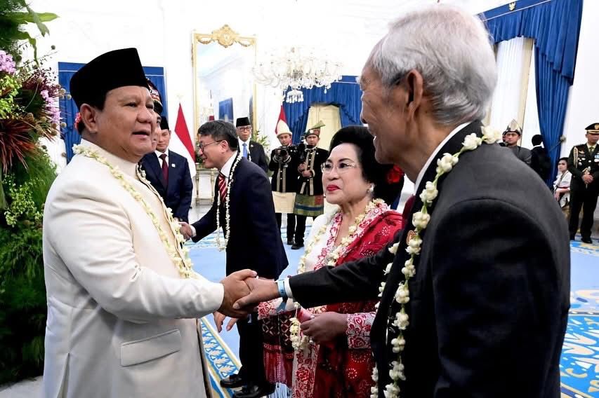 Dari Tari Tradisional hingga Bergoyang Bersama Presiden Prabowo, Seni Budaya Nusantara Tampil Spektakuler di Istana Merdeka   