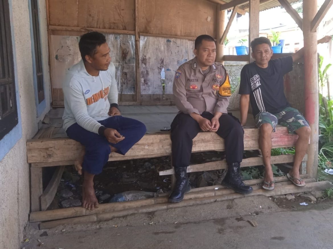 Polsek Ciawi Tingkatkan Keamanan Desa Lewat Sambang Bhabinkamtibmas   