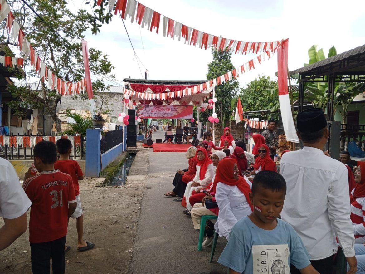 Warga Jalan Veteran Desa Purwodadi Rayakan HUT RI ke-80 dengan Semangat Tinggi   