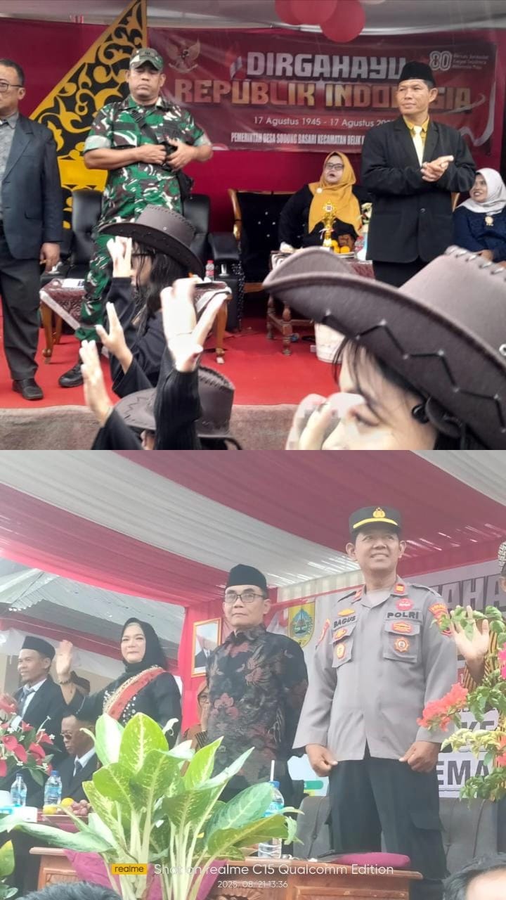 Hujan Tak Surutkan Semangat, Karnaval Di Desa Belik dan Desa Sodong Basari , Kecamatan Belik Meriahkan HUT ke-80 RI