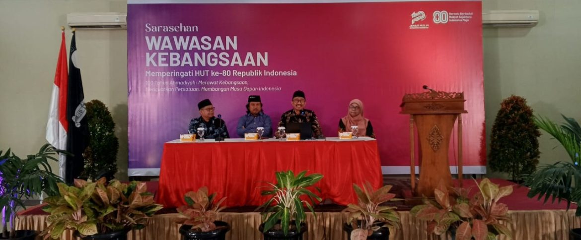 Merawat Bhinneka, Menjaga Indonesia: Pesan Kebangsaan dari Sarasehan 100 Tahun Ahmadiyah   