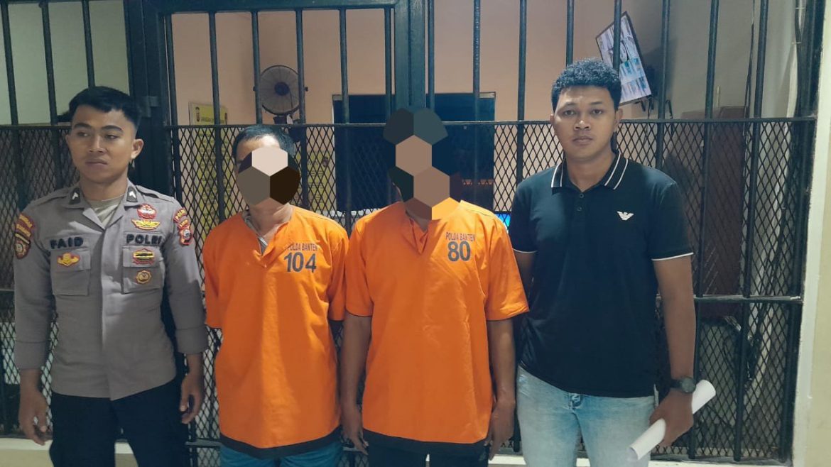 Ditreskrimum Polda Banten Ringkus Dua Pelaku Residivis Pencurian Kendaraan Bermotor   