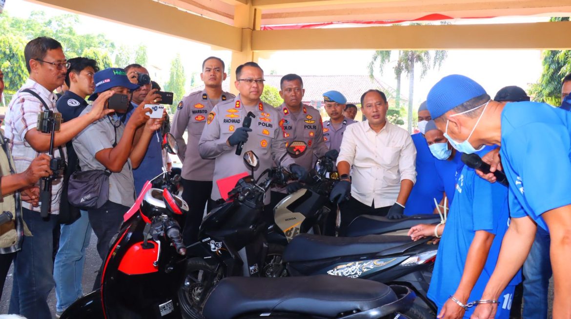 Curanmor hingga Narkoba, Polres Pekalongan Ungkap Kasus Menonjol Juli–Agustus 2025