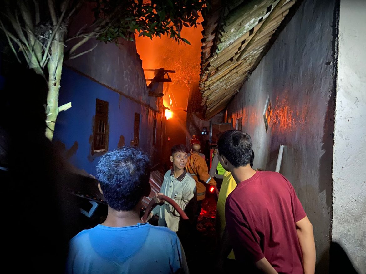 Diduga Akibat Obat Nyamuk, Rumah di Kajen Pekalongan Ludes Terbakar