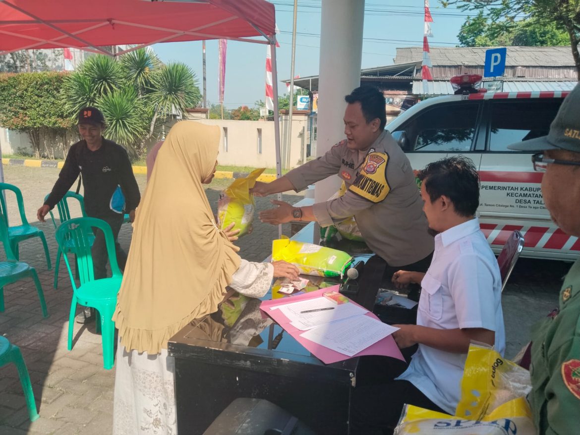 Polresta Tangerang Gelar hsGerakan Pangan Murah, 1,2 Ton Beras Ludes Terjual   