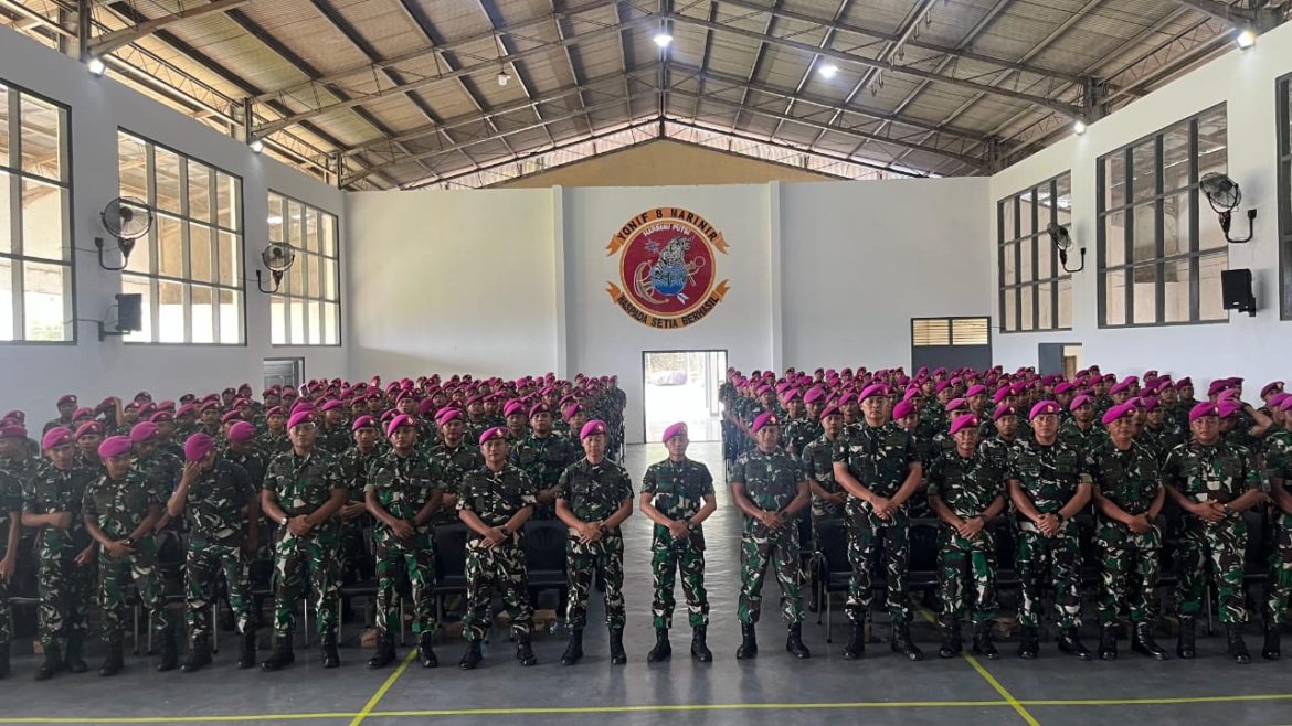 Kunjungan Kerja dan Pasmar 1 ke Satuan TNI AL Wilayah Sumatera Utara   