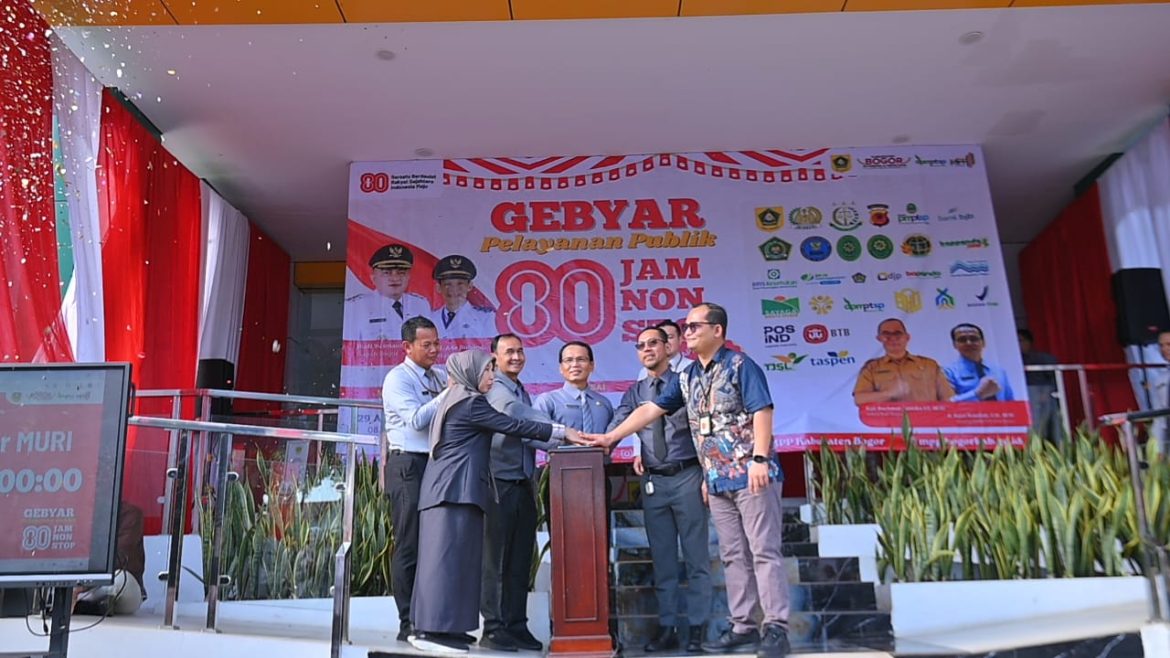 Resmi Dibuka, Layanan 80 Jam Nonstop DPMPTSP Bogor Sambut HUT ke-80 RI   