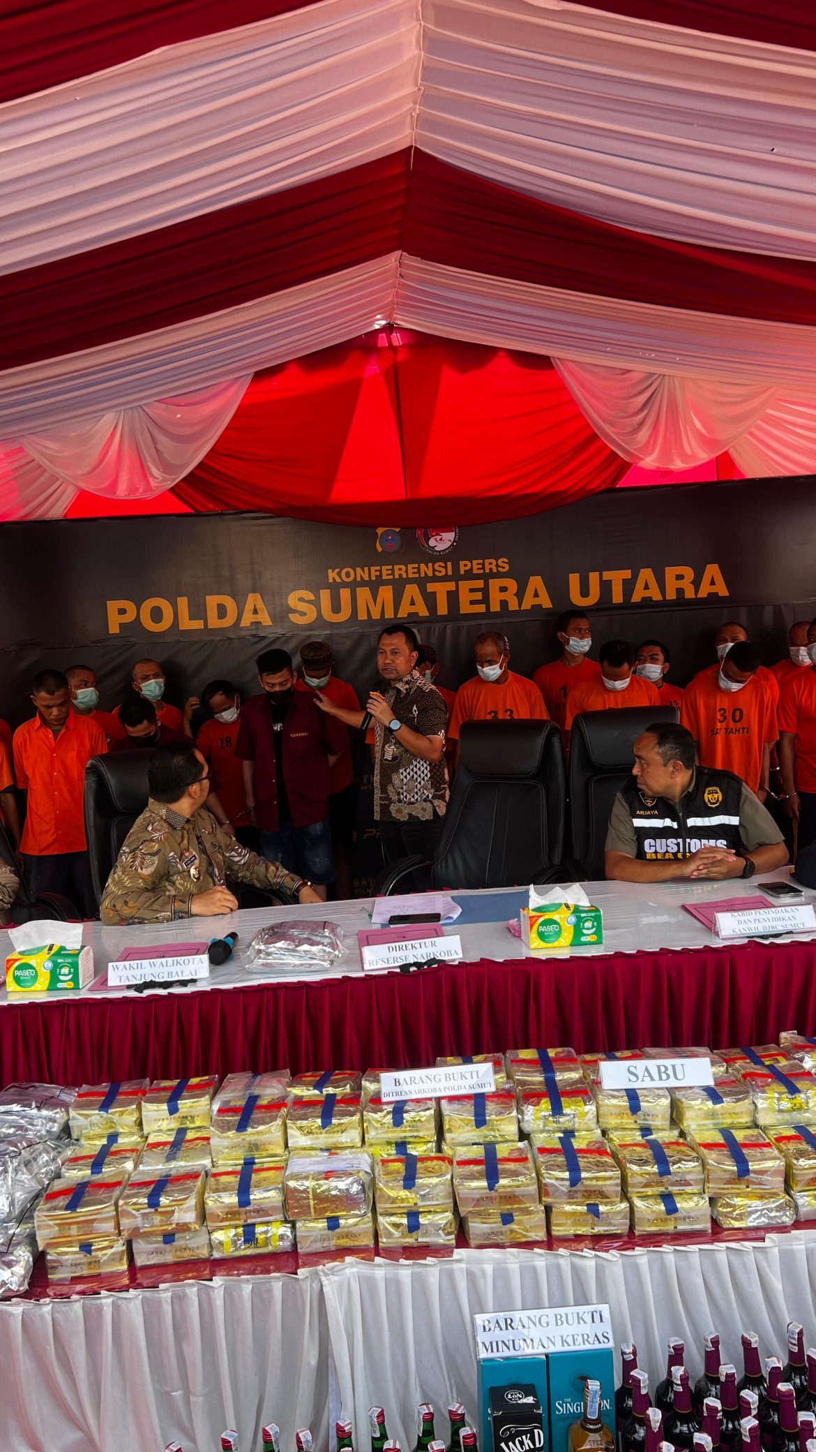 Asta Cita Presiden, Polda Sumut Ungkap Jaringan Narkoba, Selamatkan 2.636.315 Jiwa   