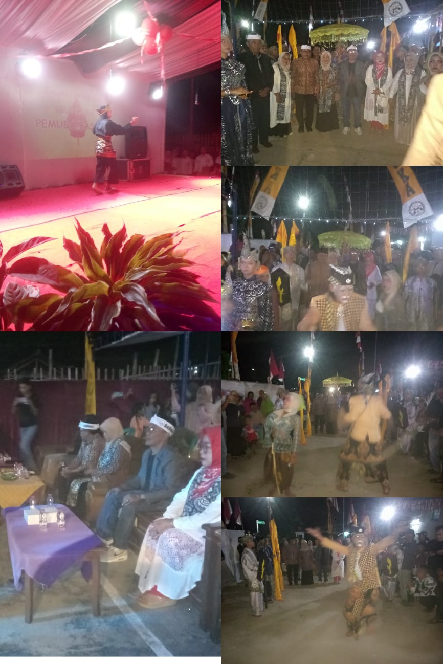 Malam Puncak HUT RI ke 80 Berbagai Kreasi Anak Dan Warga Memukau Masyarakat Karangsari