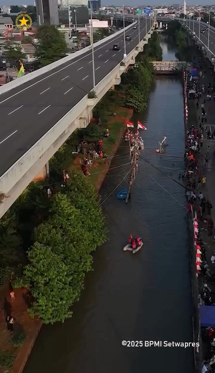Kehadiran Wapres di Kelurahan Cipinang Melayu Kecamatan Makasar Jakarta Timur Peringatan HUT RI Ke-80   