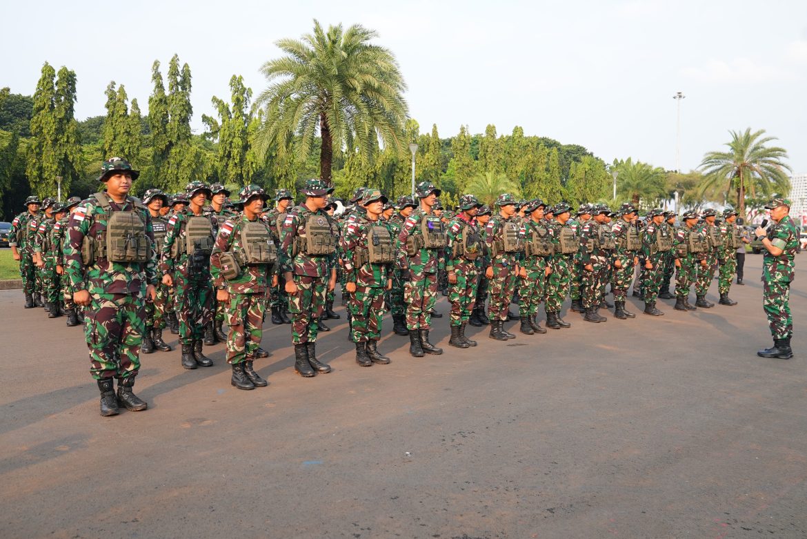 Kadispenad: Ciptakan Kondusifitas Jakarta, TNI AD Gelar Patroli Skala Besar   