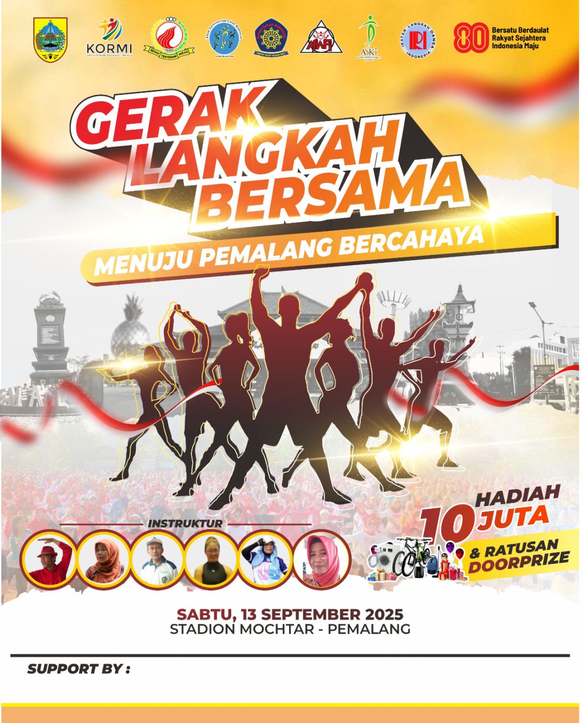 Gerak Langkah Bersama Menuju Pemalang Bercahaya
