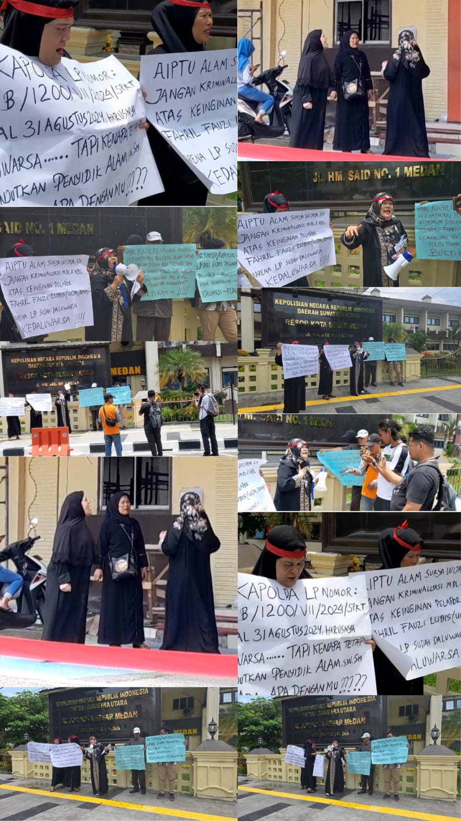 Dituduh melakukan penipuan dan penggelapan Emak-emak Klaim Jadi Korban Kriminalisasi   