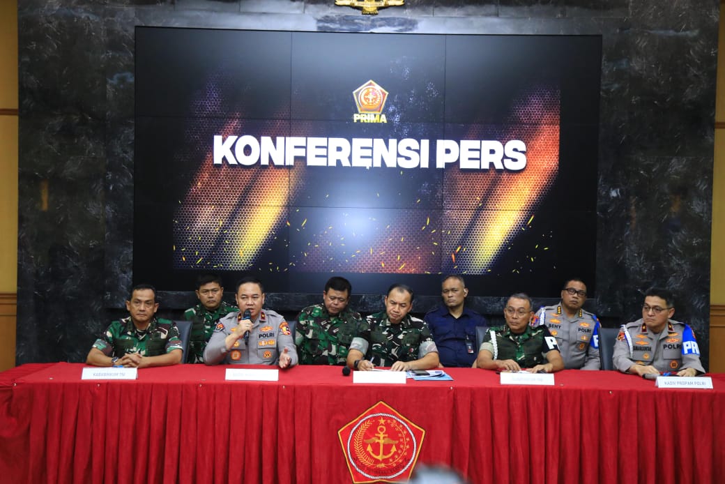 Polri dan TNI Tegaskan Sinergi Pulihkan Keamanan Pasca Demo   