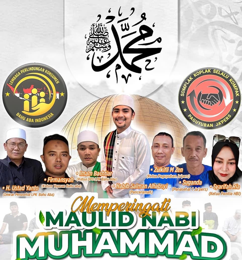Memperingati Maulid Nabi, BAHU ABA Indonesia Bersama Paguyuban JA’PERS Kabupaten Bogor   