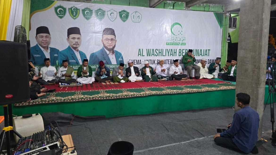 Al-Washliyah Bermunajat, Dengan Bermunajat Indonesia Makin Baik Kedepan   
