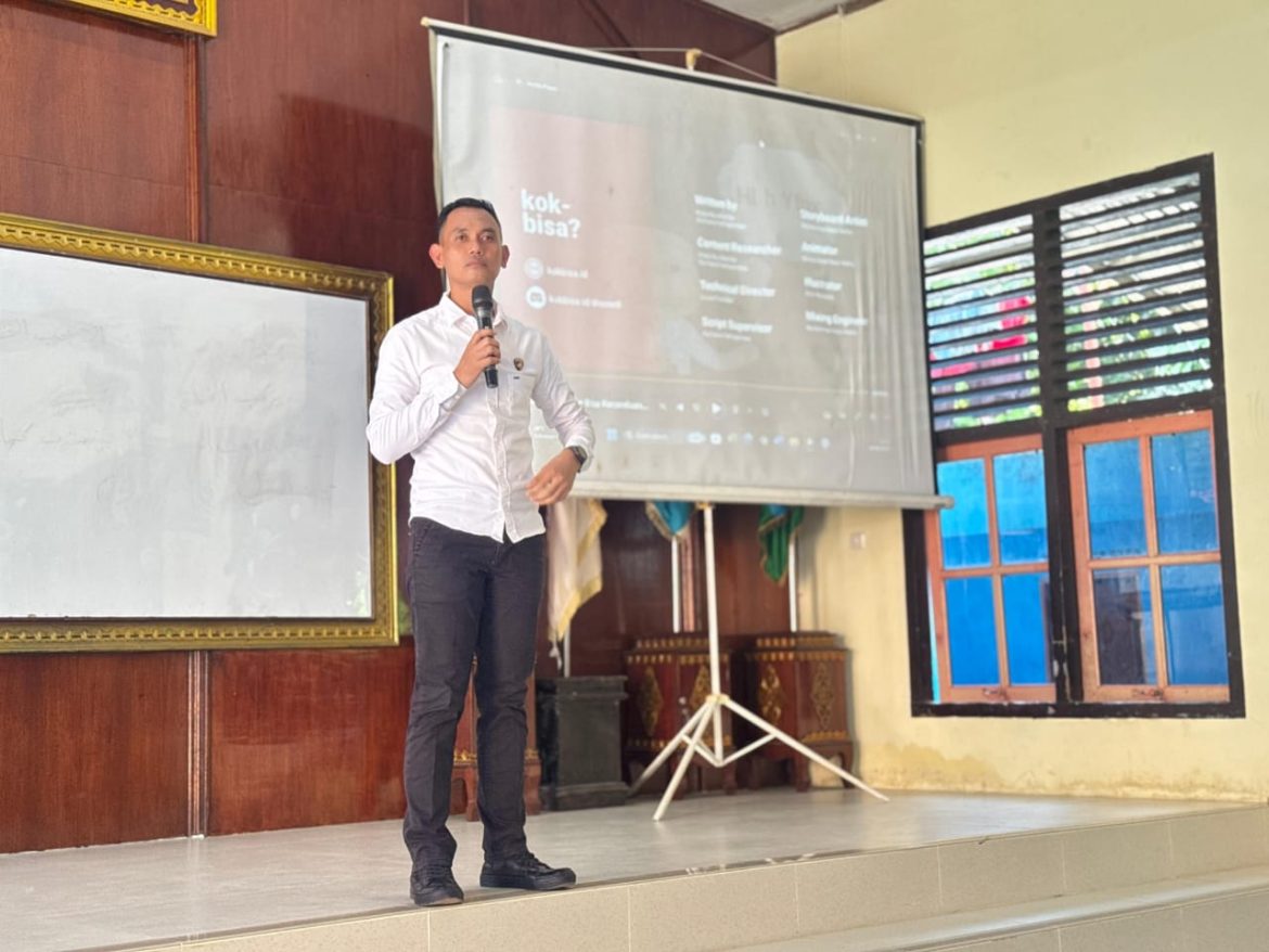 Sat ResNarkoba Polres Banyuasin melaksanakan Gelar Sosialisasi Bahaya Narkoba di Pondok Pesantren Aqulu El-Muqoffa